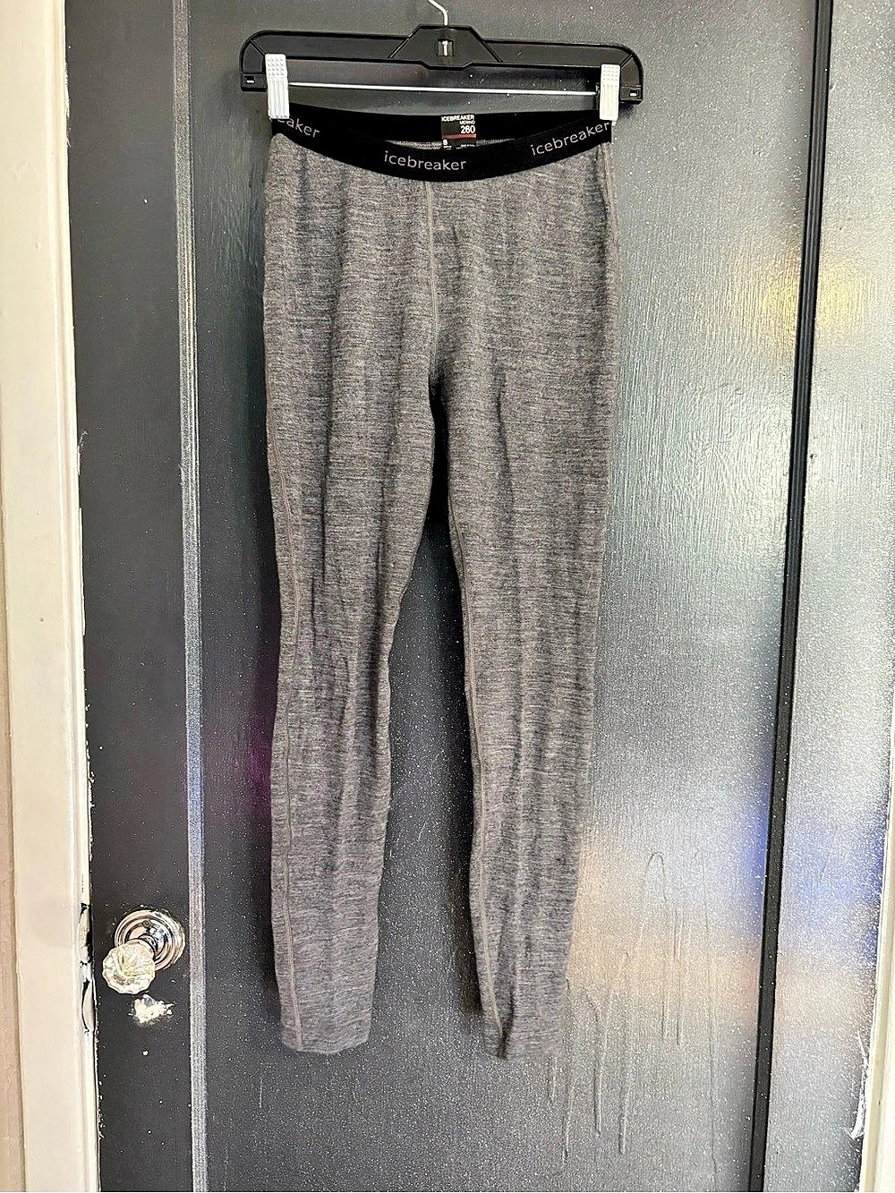 Icebreaker Merino 260 Leggings Gray Small